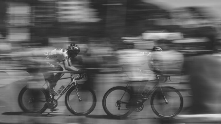 People cycling outdoors for fitness